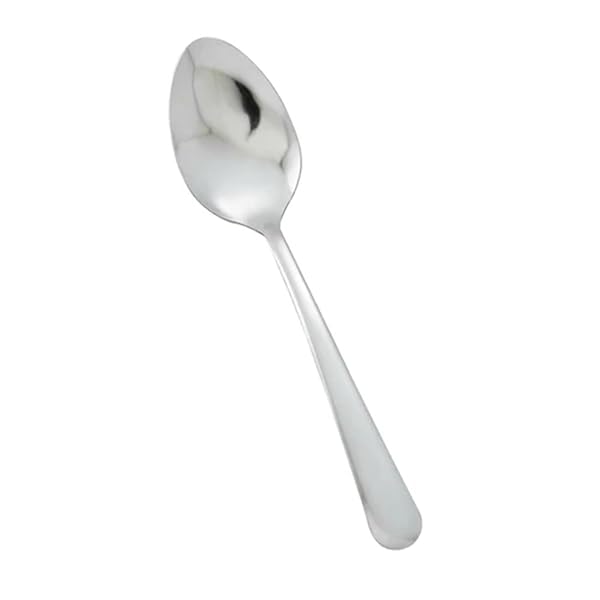 Winco Winco 18/0 Stainless Steel Dinner Spoons Set of 12 - Elegant Windsor Pattern in Silver