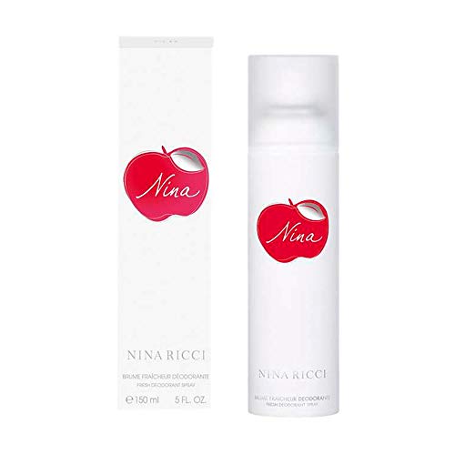 Nina Ricci Nina by Nina Ricci 5.1 oz Fresh Deodorant Spray for Women - Long-Lasting Fragrance
