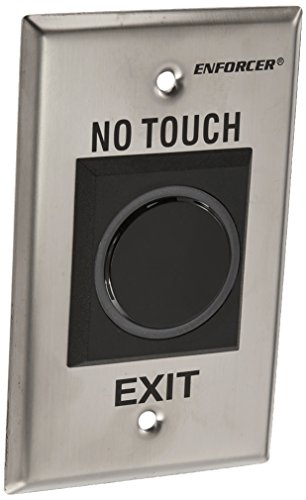 Seco-Larm SD-927PKC-NEQ Enforcer No Touch IR Sensor Plate - Stainless Steel Motion Sensor