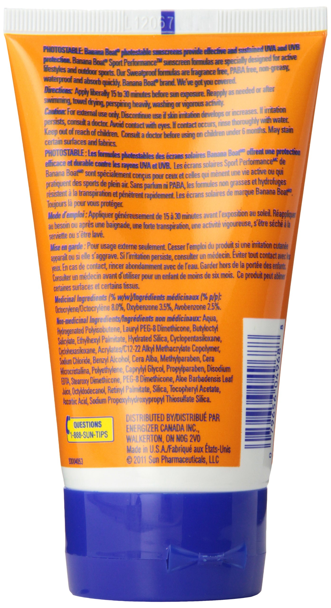 Banana Boat Banana Boat Sport Performance Sunscreen SPF 100 - 2 Pack, 4oz Lotion for Ultimate Sun Protection - View 2 of 2