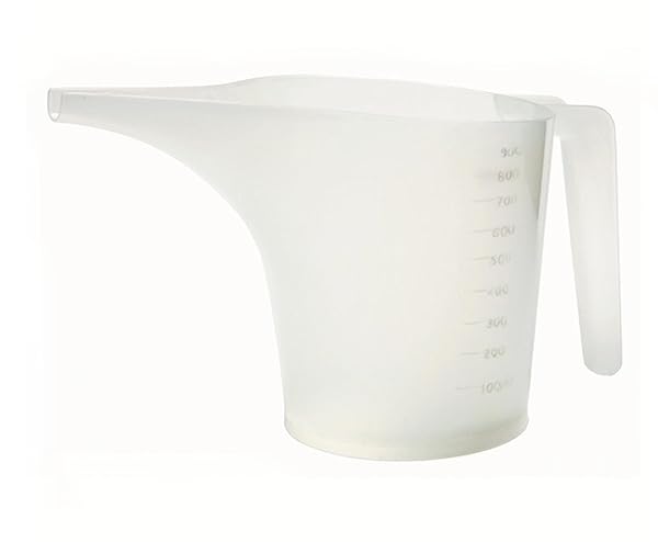 Buy NORPRO 3.5-Cup White Funnel Pitcher - Perfect for Easy Pouring & Kitchen Organization