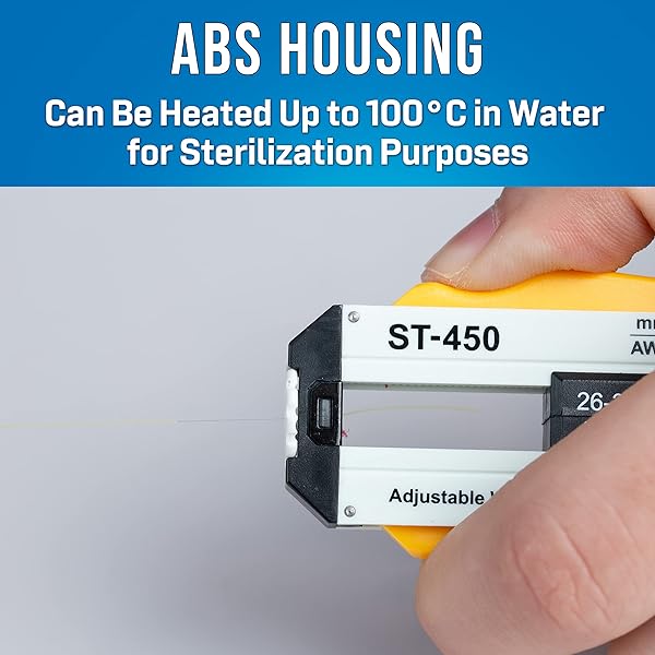 Jonard Tools Jonard Tools ST-450 Adjustable Precision Wire Stripper for 26-36 AWG - Ultimate Tool for Accurate Stripping - View 8 of 8