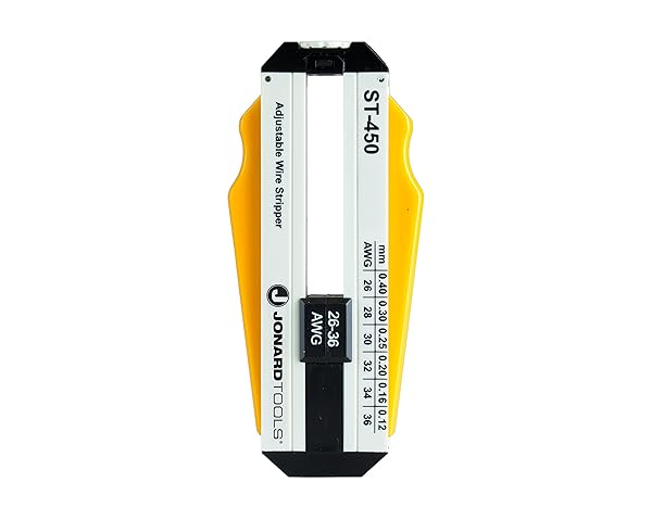 Jonard Tools Jonard Tools ST-450 Adjustable Precision Wire Stripper for 26-36 AWG - Ultimate Tool for Accurate Stripping