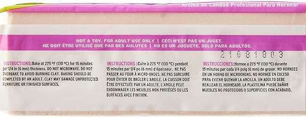 Sculpey Buy Sculpey Super Living Doll Clay 1-Pound - Light Color for Easy Sculpting & Crafting - View 5 of 5