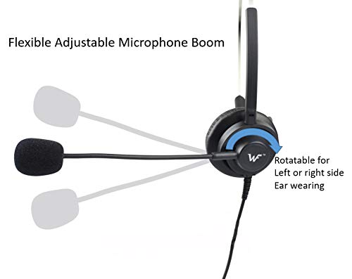WirelessFinest WirelessFinest Headset Replacement for Cisco IP Phones: Volume & Mute Control for 7931, 7940, 7960, 7970 & More - View 6 of 8