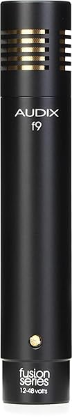 AUDIX Audix F9 Small Diaphragm Condenser Microphone for Drum Overheads and Acoustic Instruments