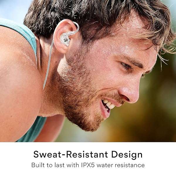 MEE audio Buy MEE Audio M6 Sport Wired Earbuds - Noise Isolating, Sweatproof, Enhanced Bass for Running & Workouts - View 3 of 7