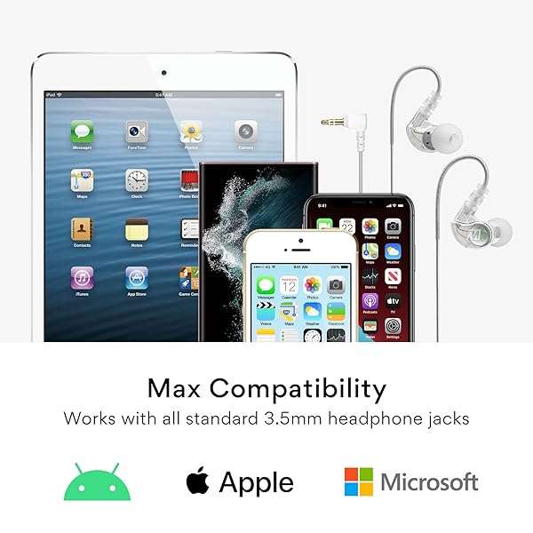 MEE audio Buy MEE Audio M6 Sport Wired Earbuds - Noise Isolating, Sweatproof, Enhanced Bass for Running & Workouts - View 5 of 7