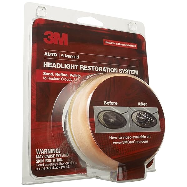 3M Revive Your Headlights: 3M 39008 Lens Restoration System 2-Pack for Crystal Clear Clarity