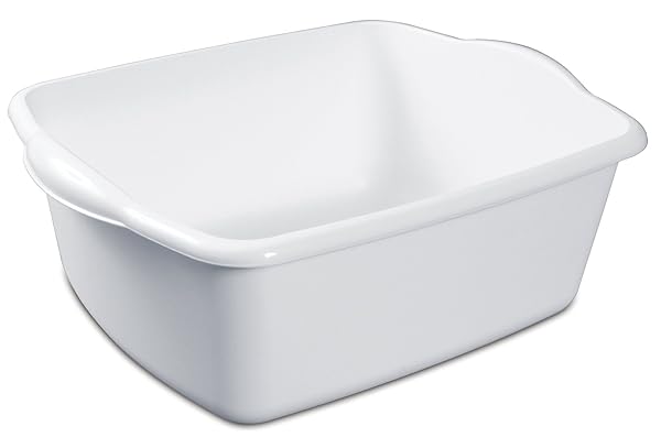 Sterilite Buy Sterilite White 12Qt Dishpan - Durable, Versatile & Perfect for Home Use