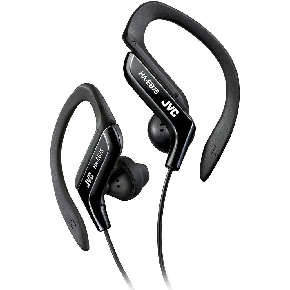 JVC HA-EB75B Sports Clip Headphones Review: Best Black Earbuds for Active Lifestyle