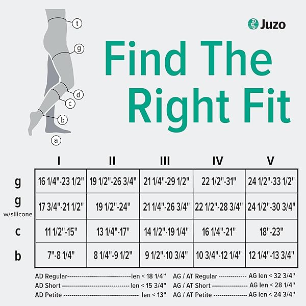 Juzo Juzo Dynamic Varin 3511 Knee High Open Toe Compression Stocking 20-30mmhg Beige Size 5 Regular - View 6 of 7