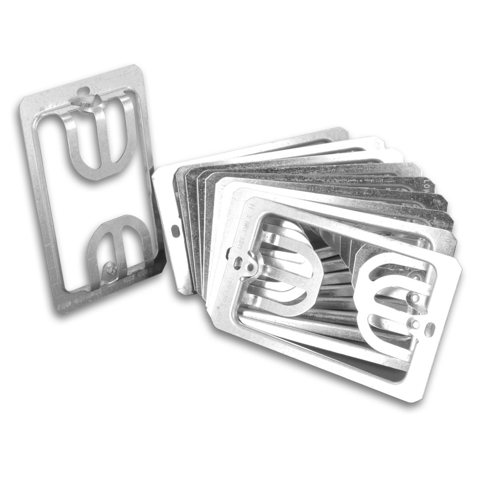 Leviton C0224 CP SG Low Voltage Mounting Bracket Pack of 10 for Easy Installation