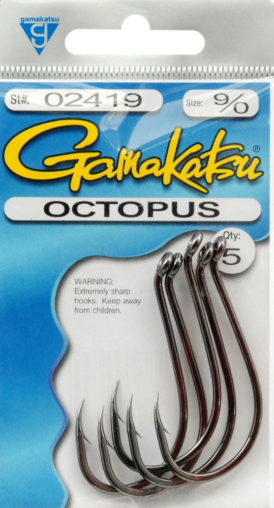 Gamakatsu Buy Gamakatsu 02419 Octopus Hooks - Premium Quality Fishing Gear for Anglers