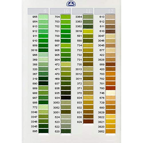 DMC Buy DMC 6-Strand Embroidery Cotton in Medium Topaz - 8.7 Yards for Vibrant Crafting Projects - View 5 of 9