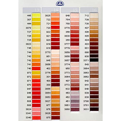 DMC Buy DMC 6-Strand Embroidery Cotton in Medium Topaz - 8.7 Yards for Vibrant Crafting Projects - View 6 of 9