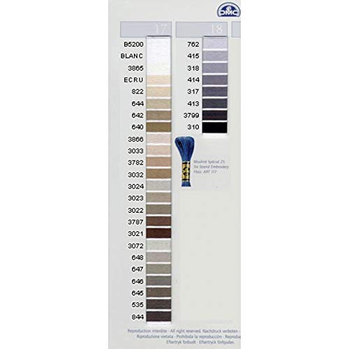 DMC Buy DMC 6-Strand Embroidery Cotton in Medium Topaz - 8.7 Yards for Vibrant Crafting Projects - View 7 of 9