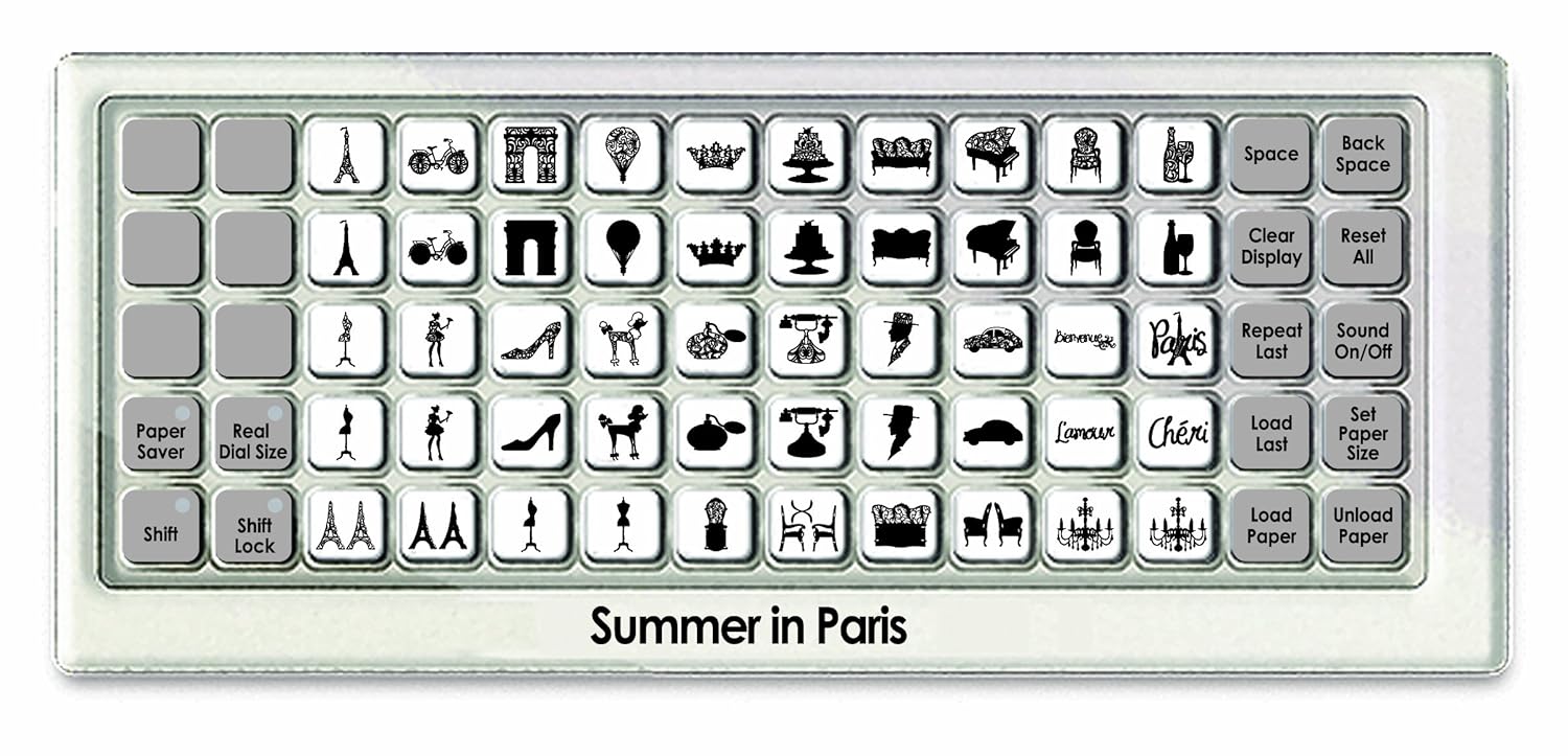 Cricut Cricut Seasonal Cartridge Summer in Paris for Creative Crafting and DIY Projects - View 2 of 2