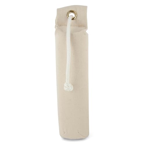 SportDOG SportDOG Brand Natural Canvas Dummy Weighted Dog Training Tool with Rope for Hunting Floats