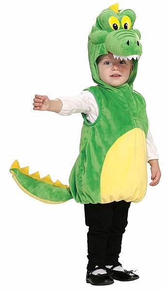Child Cuddlee Crocodile Costume for Toddlers Size 2 to 4 Perfect for Dress Up and Play