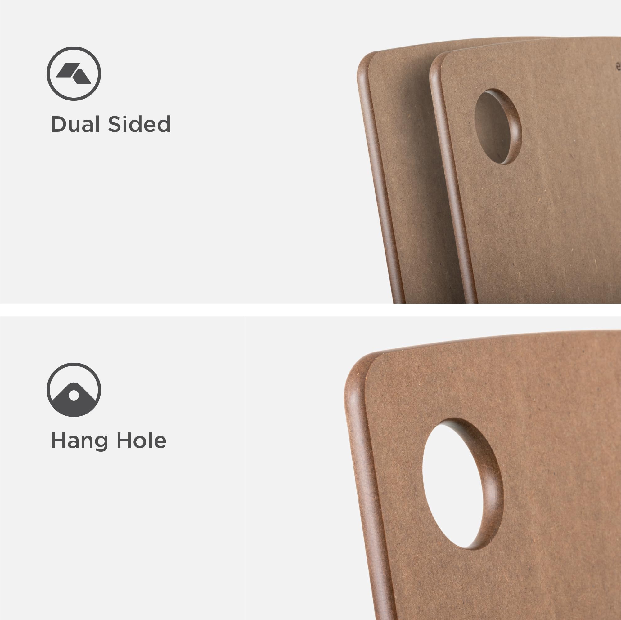 Epicurean Kitchen Series Nutmeg Cutting Board 14.5 Inch x 11.25 Inch Durable and Stylish for All Your Cooking Needs - View 4 of 6