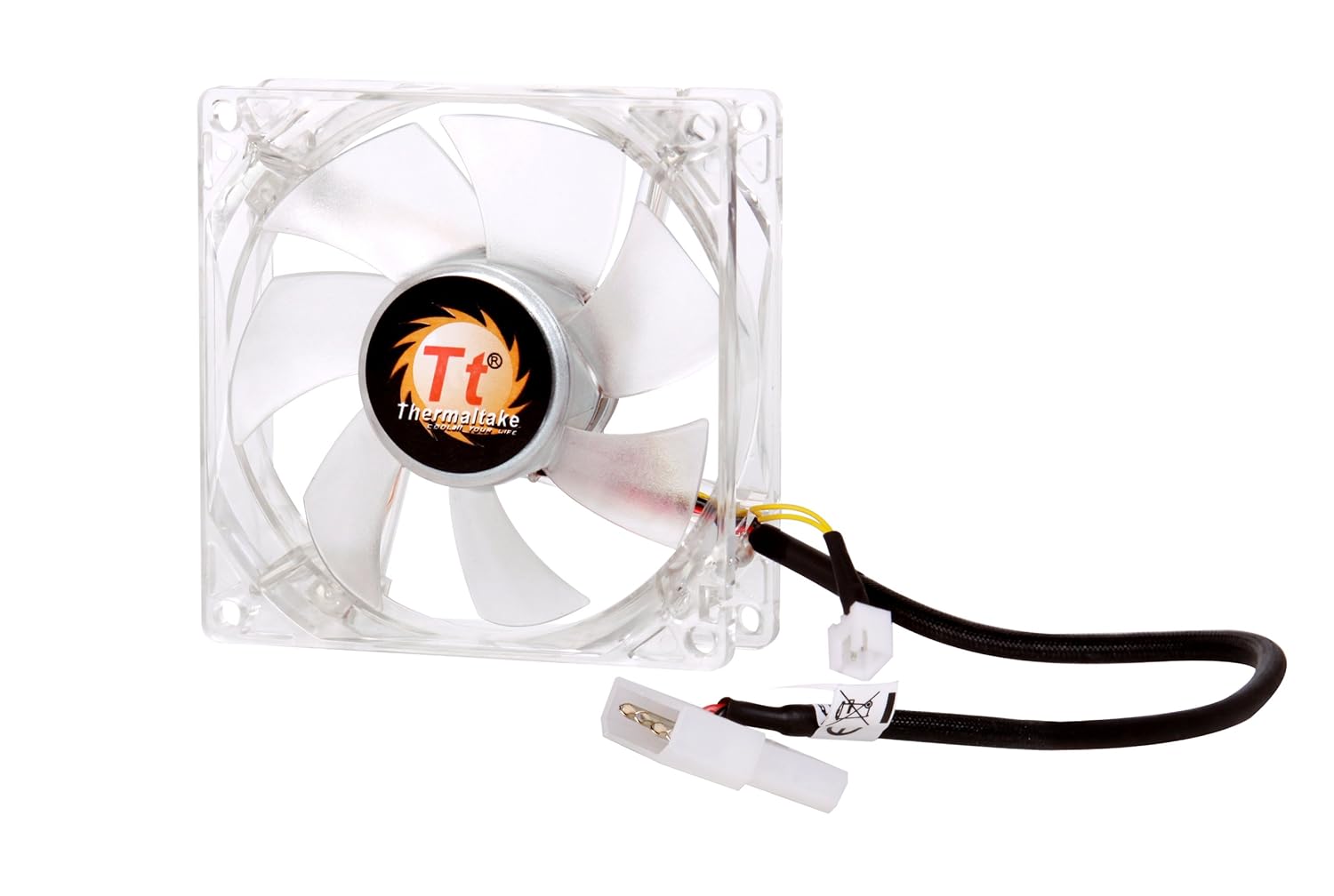 Thermaltake Thermaltake Blue-Eye Silent Smart 80mm Blue LED Case Fan with Adjustable Speed Control AF0025 for Optimal Cooling Performance - View 4 of 4