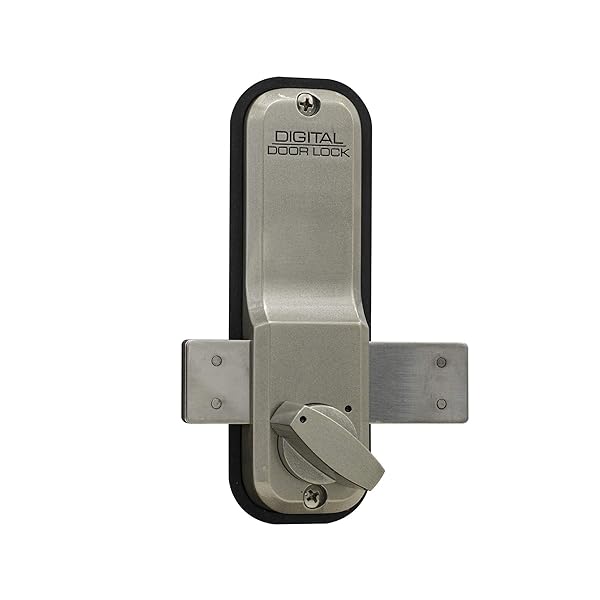Lockey USA Lockey USA 2200SN Keyless Surface Mount Lock - Satin Nickel Keypad & Retractable Design - View 5 of 5