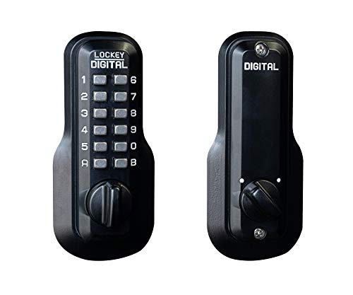 Lockey USA Secure Your Home with M210JB Mechanical Keyless Deadbolt - Easy Installation & Enhanced Safety