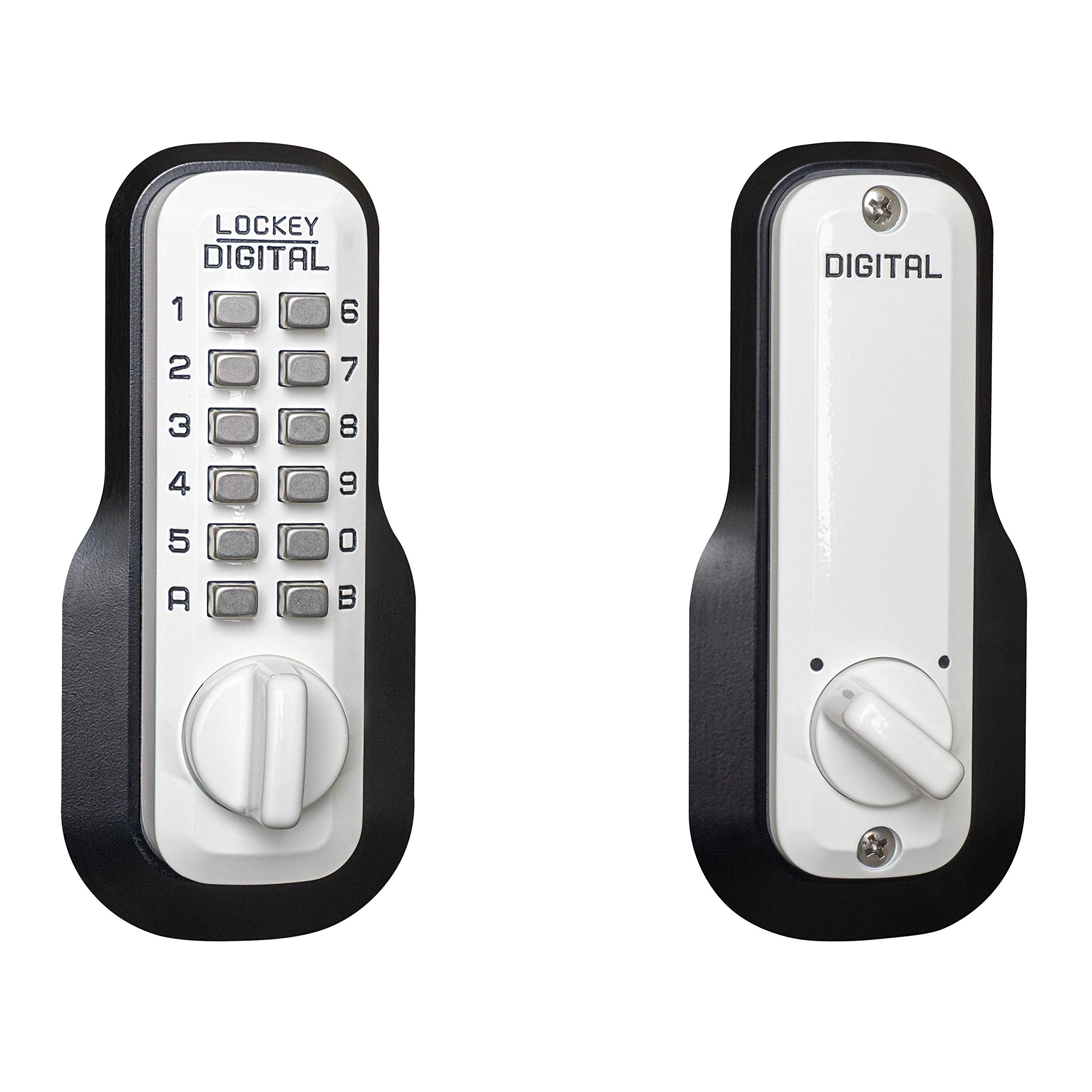 Lockey USA Lockey USA M210WH Keyless Deadbolt: Secure, Stylish, and Easy to Install