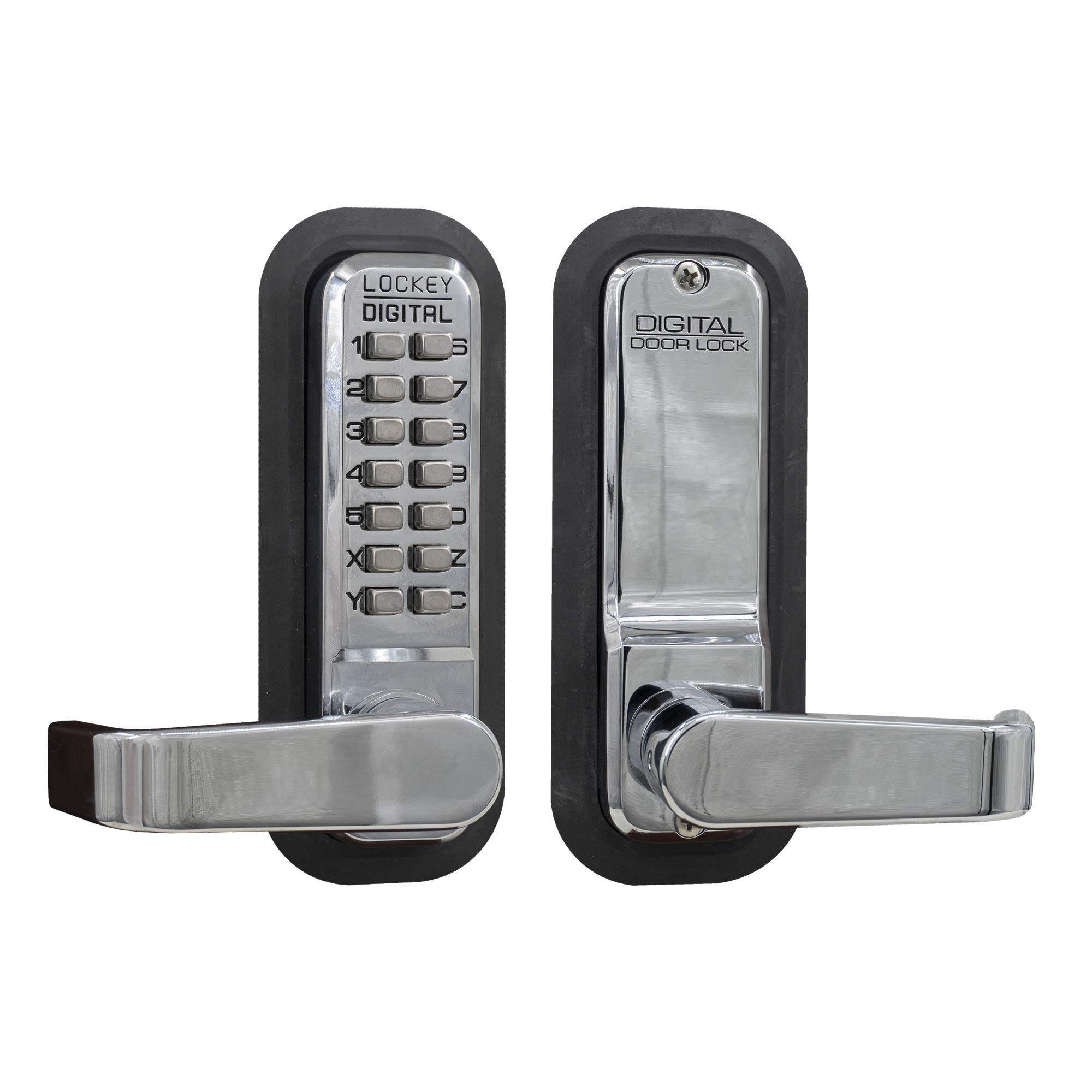 Lockey USA 2835BC Mechanical Keyless Lever Lock: Secure Your Home with Advanced Technology