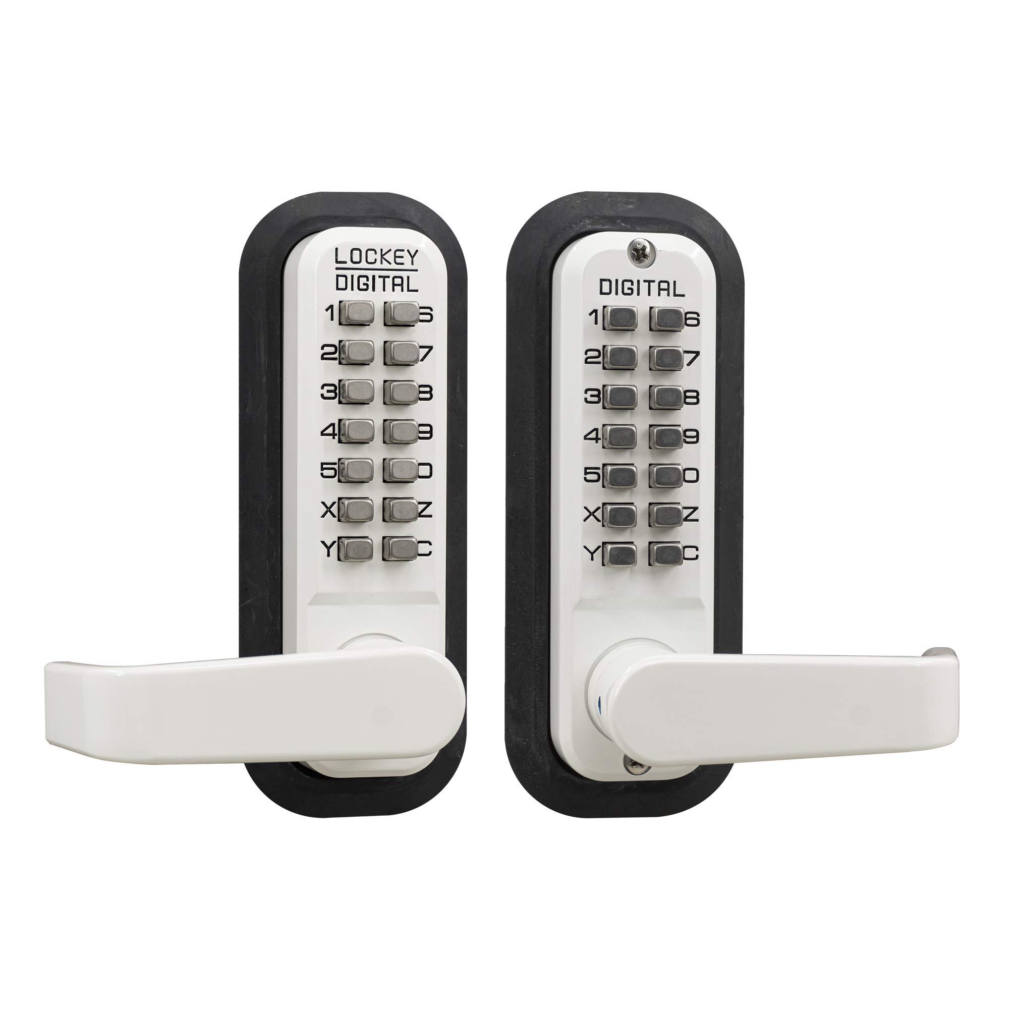 Lockey USA 2835WHDC Mechanical Keyless Lever Lock: Secure Your Home with Advanced Technology