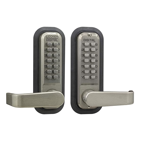 Lockey USA 2835SNDC Mechanical Keyless Lever Lock: Secure Your Home with Advanced Technology