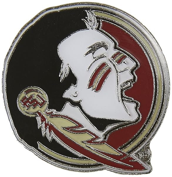 aminco Shop Aminco NCAA Florida State Seminoles Team Logo Pin - Official Team Colors & Fast Shipping! - View 2 of 2
