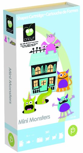 Mini Monster Shapes Cricut Cartridges for Fun Scrapbooking Projects