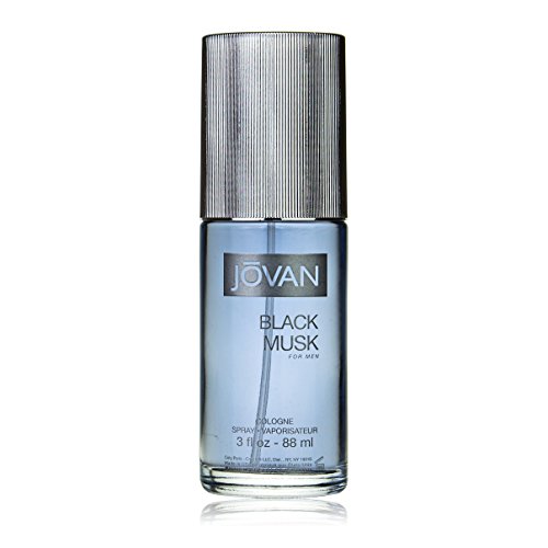 Jovan Jovan Black Musk Eau De Cologne Spray for Men - 3 Fl Oz | Captivating Fragrance in Multicolor