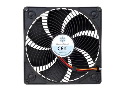 SilverStone Silverstone Air Penetrator AP181 Case Fan 180mm High Performance Black 700 to 1200rpm for Optimal Airflow and Cooling - View 3 of 5