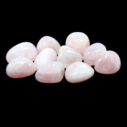 CrystalAge CrystalAge Rose Quartz Tumble Stone Pack of 10 Natural Healing Crystals 20-25mm