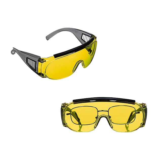 AC Allen Allen Company Safety Glasses: ANSI Z87.1 Ballistic Eye Protection for Men & Women, Fits Prescription Glasses