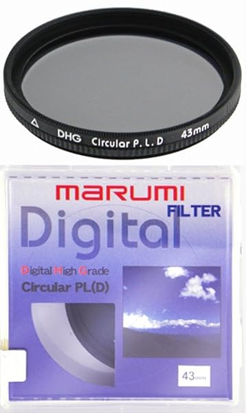 Marumi DHG MC CPL PL 43mm Slim Thin Filter - High-Grade Digital Filter from Japan