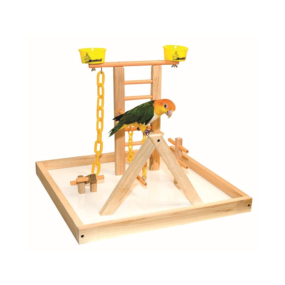 Caitec Acrobird PG20 Playground Pet Toy 20 Inch Ideal for Active Birds and Small Pets