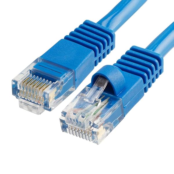 Buy Cmple 7ft Cat5e Ethernet Cable - 350MHz UTP, 1Gbps LAN, RJ45 for PC, Laptop, Router & Gaming Console - Fast & Reliable Connection
