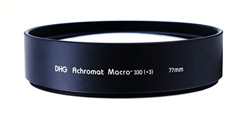 Marumi 77mm DHG Macro +3 Achromat Close-Up Lens - High-Quality Filter Made in Japan