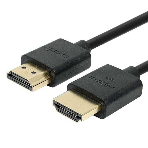 Cmple Cmple 15ft Ultra Thin HDMI Cable - 4K@60Hz, HDMI 2.0, ARC, 3D - Flexible High-Speed HDMI Cord - View 3 of 10