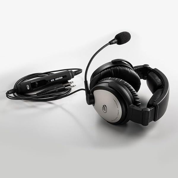 LIGHTSPEED Lightspeed Aviation Sierra ANR Headset: Premium Noise-Canceling & Bluetooth for Pilots - View 2 of 7
