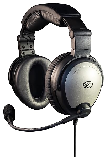 LIGHTSPEED Lightspeed Aviation Sierra ANR Headset: Premium Noise-Canceling & Bluetooth for Pilots