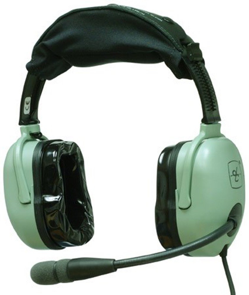 David Clark H20-10 High Noise Canceling Headset for Aviation and Communication