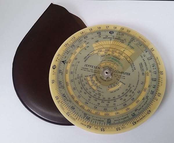 Jeppesen "Buy Jeppesen CR-3 Circular Computer (6" Diameter) JS514237 - Accurate Flight Planning Tool"