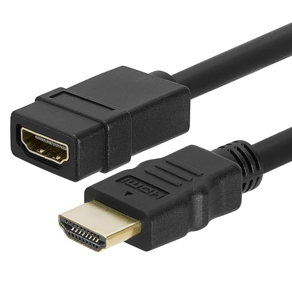 Cmple Cmple 1.5ft HDMI Extension Cable - 4K@60Hz Adapter for PS5, Xbox Series X, Nintendo Switch & Roku TV - View 5 of 11