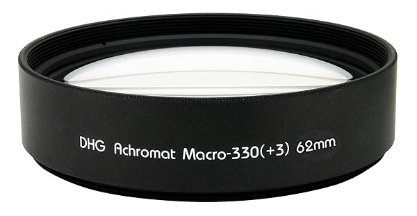 Marumi 62mm DHG Macro +3 Achromat Close-Up Lens - High-Quality Filter from Japan