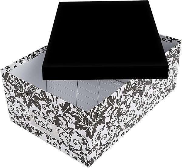 Pioneer Photo Albums Heavy-Duty Damask Design Photo/Video Storage Box for Ultimate Organization - View 4 of 7